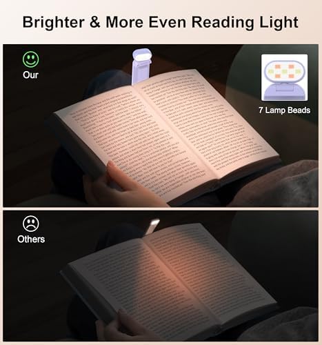 Gritin Reading Light, Rechargeable Book Light for Reading in Bed - Image 3