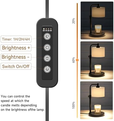 NITOWOLF Candle Warmer Lamp, Wax Warmer Lamp, Birthday Gifts - Image 3