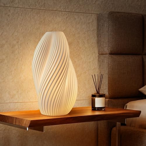 RONDURE Modern Ceramic Decorative Table Lamp Living Room Bedroom Bedside - Image 6