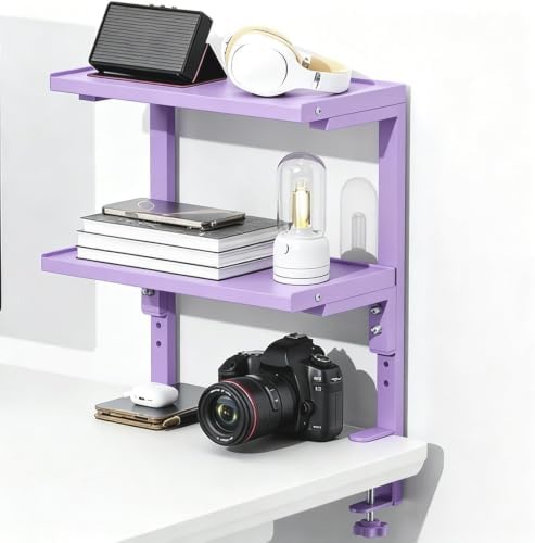 Spacrea 2 Tier Clamp on Desk Shelf by Spacrea