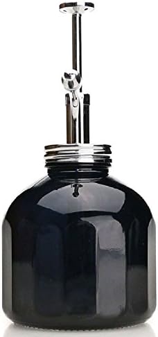 Plant Mister- Black Color Glass Bottle & Brass Sprayer (Chrome) - Image 4