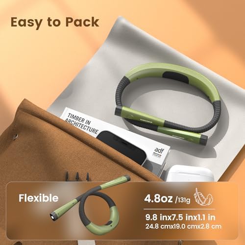 Glocusent Reading Light LED Neck Light,80-hr Rechargeable Book Light - Image 5