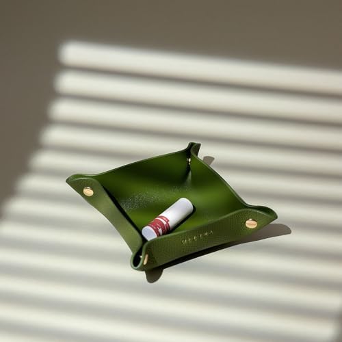 OLETHA Foldable Valet Tray, Travel Essentials for Women, Green - Image 2
