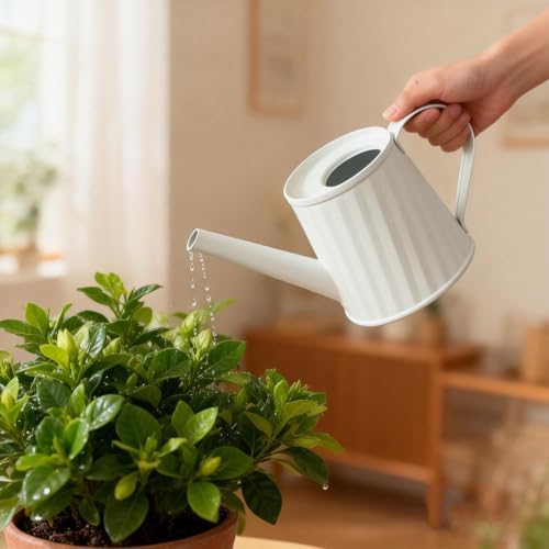 8.4 oz/250 ml Plant Watering Can, Metal Decorative Stainless Steel Indoor Watering Cans for House Plants with Long Spout,Stylish Modern Durable Water Can for Plants for Garden Home Outdoor Bonsai - Image 3