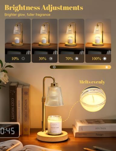 Candle Warmer Lamp with Timer, Birthday Gifts for Women, Cozy Room Decor - Image 2