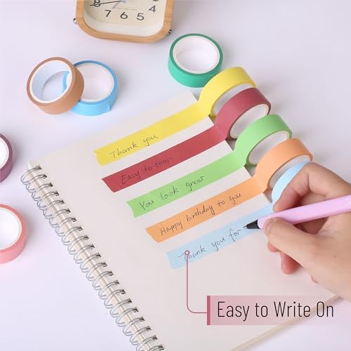 Mr. Pen- Washi Tape Set, 10 Rolls, 5.5 Yards/Roll - Image 3