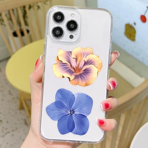 50PCS Transparent Flora Scrapbook Stickers, Flower-E - Image 7