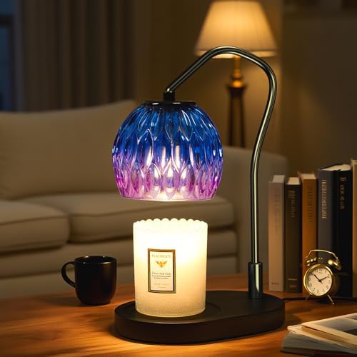 Candle Warmer Lamp with Timer & 4-Level Dimmer, Modern Decor by WYghyronic