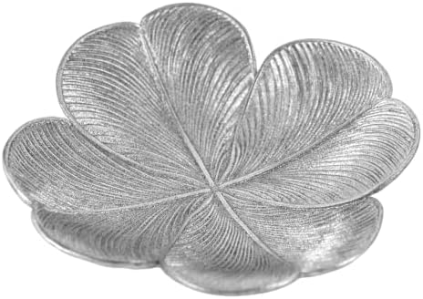 NIKKY HOME Small Jewelry Tray, Metal Trinket Dish for Ring, Earring, Keys - Image 2
