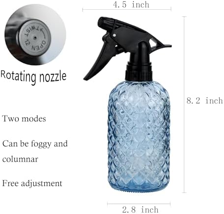 Glass Handheld Spray Bottle - 12oz Refillable Bottle - Image 2