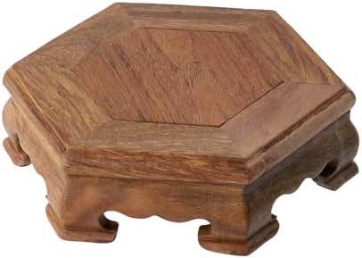 Furniture Wooden Display Stand Base, 4.84" Inner Diameter by PUFGUY