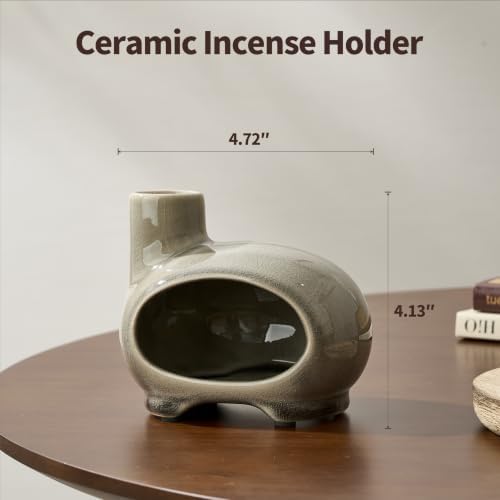 Handmade Ceramic Incense Holder,Palo Santo Holder for Burning,Sage Burner - Image 3