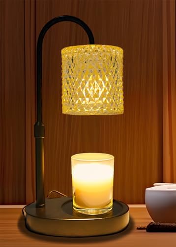 Candle Warmer Lamp with Timer Dimmable Height Adjustable, Birthday Gifts for Women Mom, House Warming Gifts New Home Decor, Candle Warmer for Jar Candles by WELCOMETOVISIT