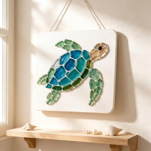 Garden Flowerpot Mosaic Art Kit Floral,Mosaic Art Kits for Adults，Style B - Image 4