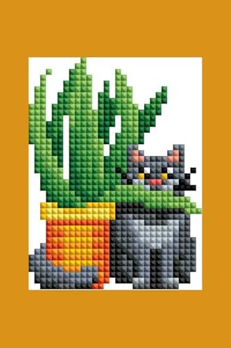 DIAMOND ART CLUB Mini Dazzles- Cats with Plants Diamond Art Kits for Adults - Image 7