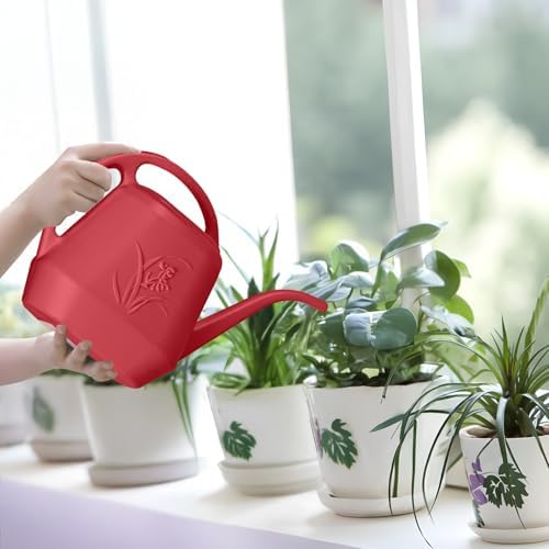 Plant Watering Can - 1/2 Gallon - Wine Red - Image 6