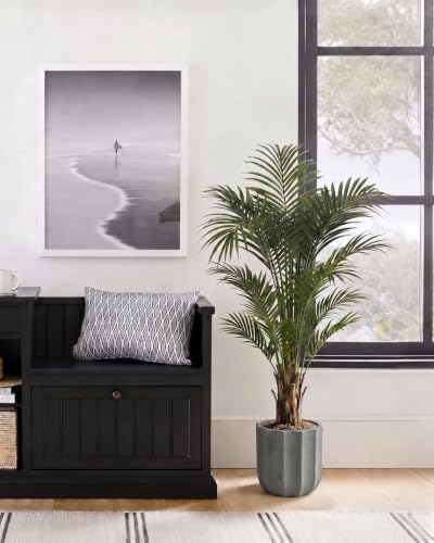 10 Inch Ceramic Plant Pot for Indoor Plants with Drainage Hole - Image 2