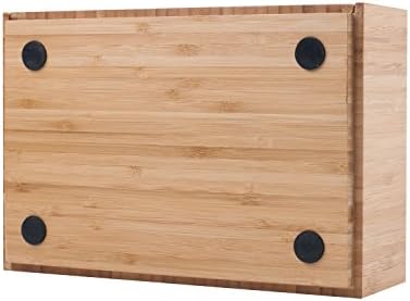 MobileVision Desktop Paper Tray File Folder Holder 5-Slot, & Bamboo Drawer Set; Storage for Office Supplies & Stationary items, pens, pencils, scissors, notepads, business cards and more - Image 6