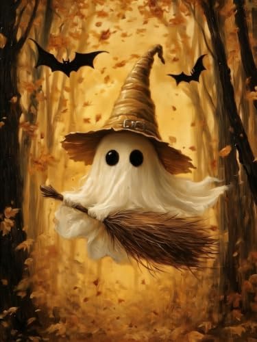 Halloween Diamond Art Kits for Adults, Diamond Art Painting Kits for Adults by croshom