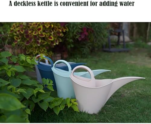 Gardening Watering Can with Long Spout,Watering Can for Outdoor Plants,Anti-Splash Design,Indoor/Outdoor Plants, Lightweight & Durable-2L (Grey) - Image 5