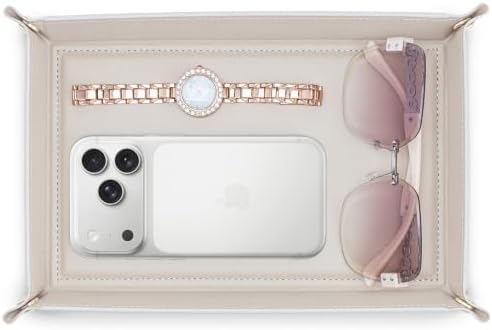 VLANDO Hawthorn Rectangle Valet Tray for men、key、ring by VLANDO