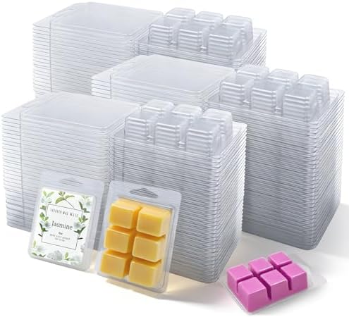 Thickened Wax Melt Molds Containers Clamshells for Wax Melts by Unknown