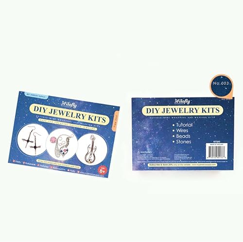 Filofly DIY Jewelry Making Kit 003, Free Soul, Wire Wrapping & Weaving Kits - Image 2