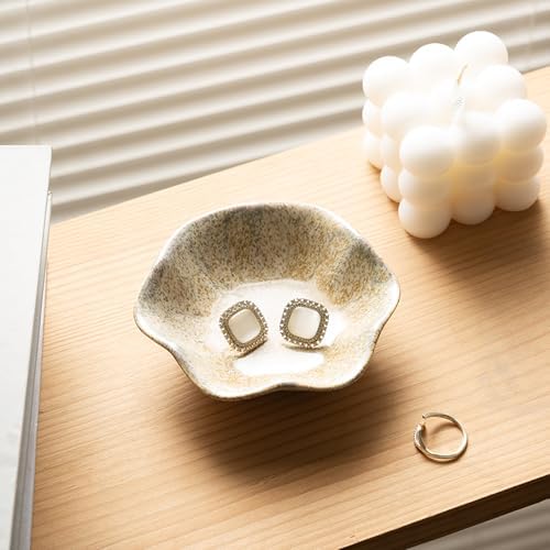 Ceramic Ring Dish, Jewelry Trinket Tray for Rings and Earrings - Image 5
