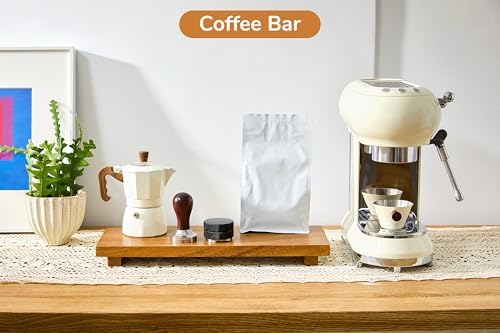 Narrow 17" Acacia Wood Riser Pedestal Stand for Kitchen Counter - Image 6