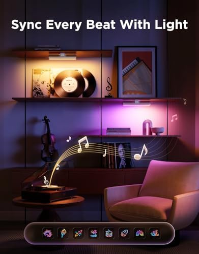 Govee Smart Light Bar, RGBICWW TV Lights for Living Room, Gaming, Silver - Image 4