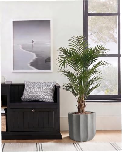 12 Inch Pots for Plants, Large Ceramic Planter with Drainage Hole - Image 6