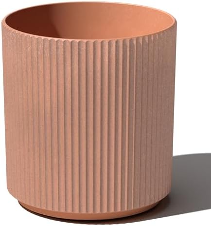 Veradek Demi Series Planter - Large Round Outdoor Planter by VeradekOutdoor