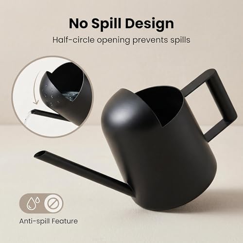 IMEEA Mini Watering Can for Indoor Plants Stainless Steel Small Watering Can 11oz/300ml - Image 6