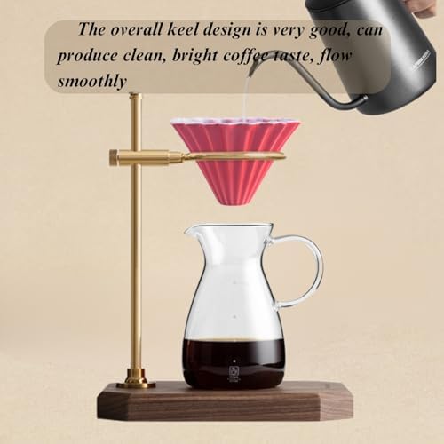 Yellow Ceramic Pour Over Coffee Dripper - 10.3×7.8cm Origami-Inspired V60 Cone Filter, Heat Retaining Hand Brew Cup with Deep Grooves for Smooth Flow and Rich Coffee Flavor - Image 5