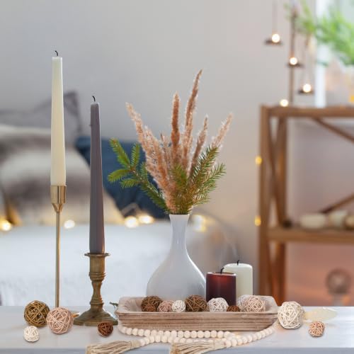 Teenyyou 17 Pcs Wooden Centerpiece Table Decorations, White - Image 6