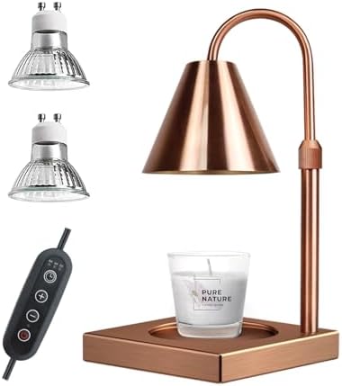 LALISU Candle Warmer Lamp Timer Dimmable, Adjustable Height Candle Melter by LALISU