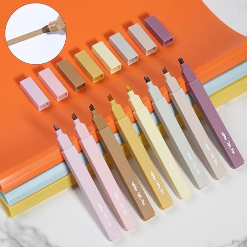 Mr. Pen- Aesthetic Highlighters No Bleed, 8 Pack, Assorted Colors | Chisel Tip, Cute Highlighters Assorted Colors for Journaling, Highlighting, Underlining, Fast Dry, Back to School Supplies - Image 7