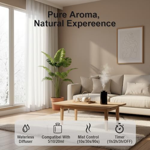 Waterless Diffuser, Cordless & Rechargeable Scent Diffuser for Home & Car - Image 2