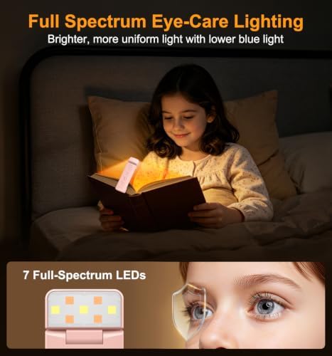 Gritin 2026 Gen 2 Rechargeable Book Light,2-in-1 Reading Light & Flashlight - Image 3