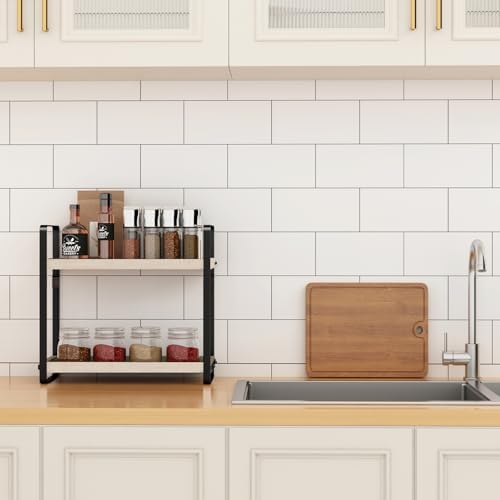 HNRLOY Bathroom Counter Organizer, Bathroom Counter Shelf, Makeup Organizer - Image 2
