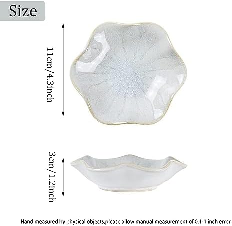 Ceramic Jewelry Dish, Lotus Leaf Decor Ring Tray, Small Key Bowl, Trinket Holder, Catch All Tray for Necklace Earrings, Nightstand Decor for entryway Table Home for Women Mom Friend Sister (Whtie) - Image 4