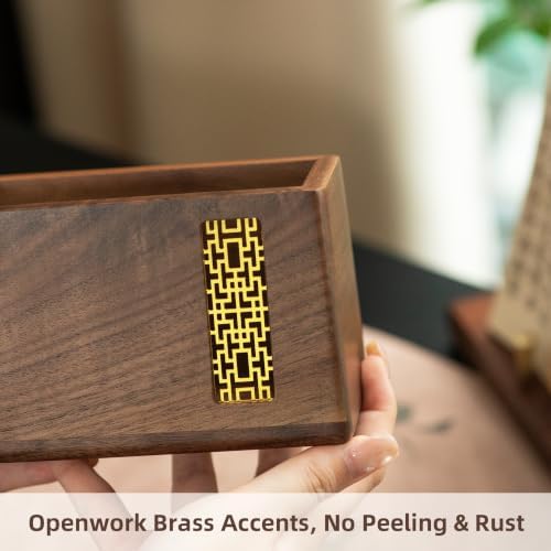 Pen Holder for Desk, Solid Wood Desk Organizer for Office - Image 3