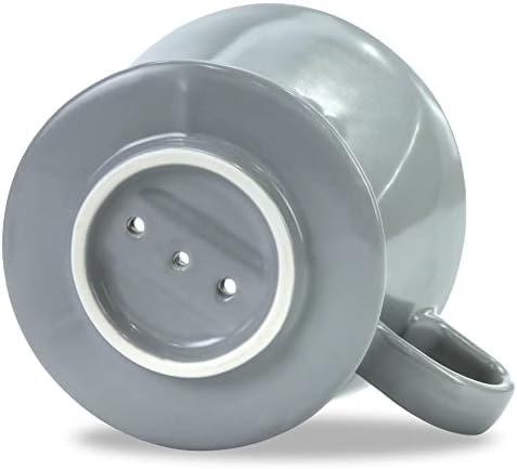 Pour Over Ceramic, Coffee Dripper Ceramic Coffee Maker,Grey - Image 6