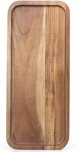 Small Wooden Serving Platter Acacia Charcuterie Boards Wood Tray Home Decor by Ayiaren