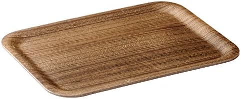 KINTO 45151 Non-Slip Tray, 10.6 x 7.9 inches (270 x 200 mm), Teak Wooden Tray by Unknown