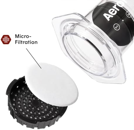 AeroPress Clear Coffee Press, French Press, Pour-Over & Espresso Style - Image 3