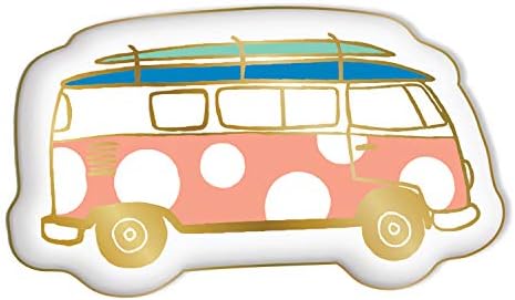 Creative Brands Slant Collections - Ceramic Shaped Trinket Tray, Small, Bus by SlantCollections