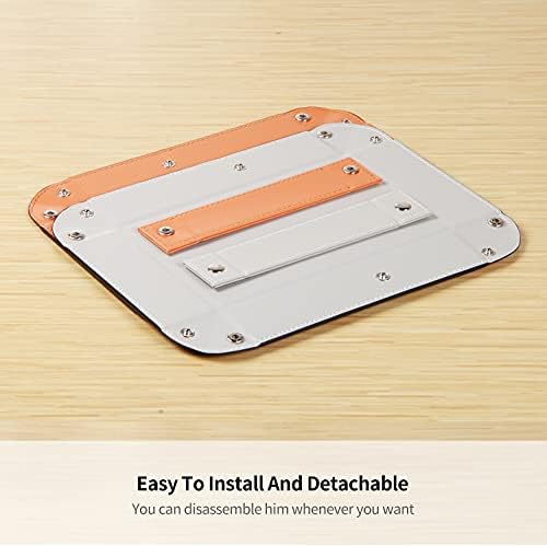 Travel Valet Tray,Entryway Dish,PU Leather Catchall EDC Dump Tray/Bowl - Image 4