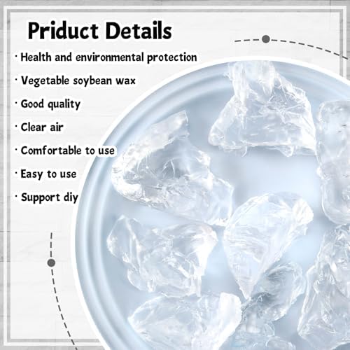 Heigble 9.9 lb Gel Candle Wax for Making Jelly Candle Wax with Stickers - Image 4