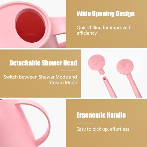 60 oz Watering Can, Watering Can Indoor Plants, Long Spout Small Water can - Image 5